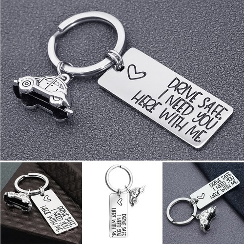 Drive safe keyring stainless - safe,