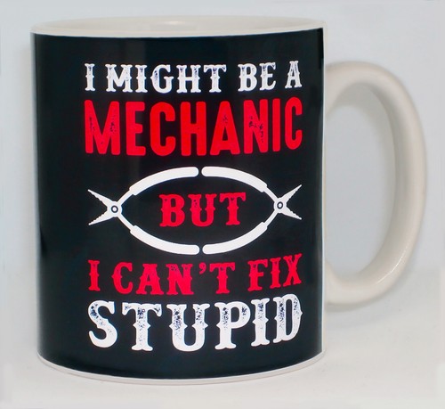 Might mechanic can t fix - can't,