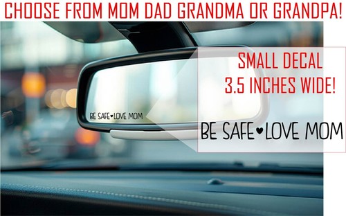 Safe small rearview - 3.5", be
