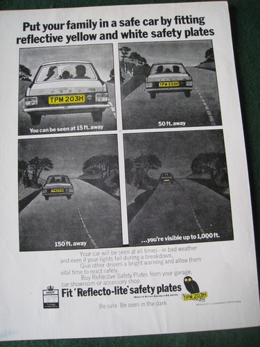 Reflecto lite safety - safety, plates